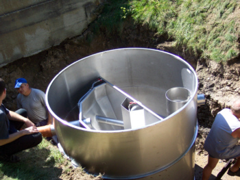 installation of WWTP SC 20